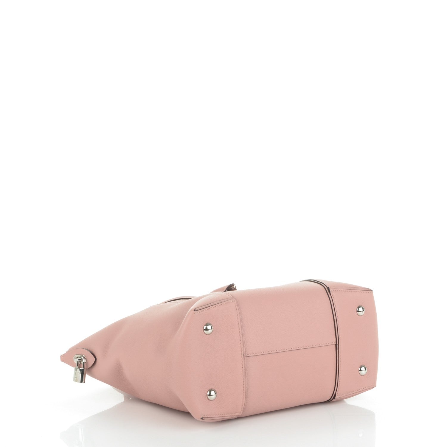 Louis Vuitton Veau Cachemire Soft Lockit MM Magnolia 4 of 7