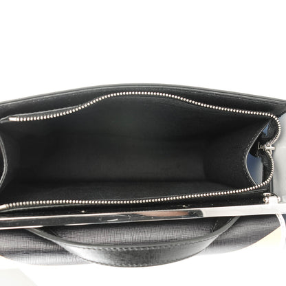 Fendi Vitello Elite QuTweet Mini Demi Jour Shoulder Bag Black Multicolor 5 of 6