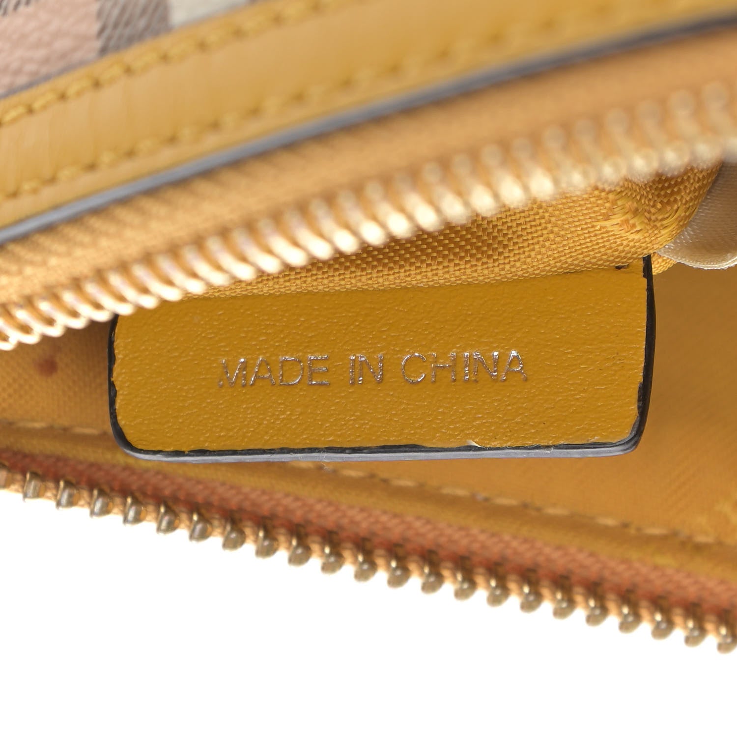 Burberry Haymarket Check Small Peyton Crossbody Clutch Bag Yellow 7 of 12