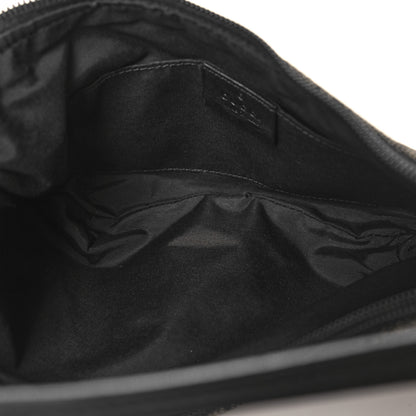 Gucci Denim Monogram Pochette Black 5 of 11