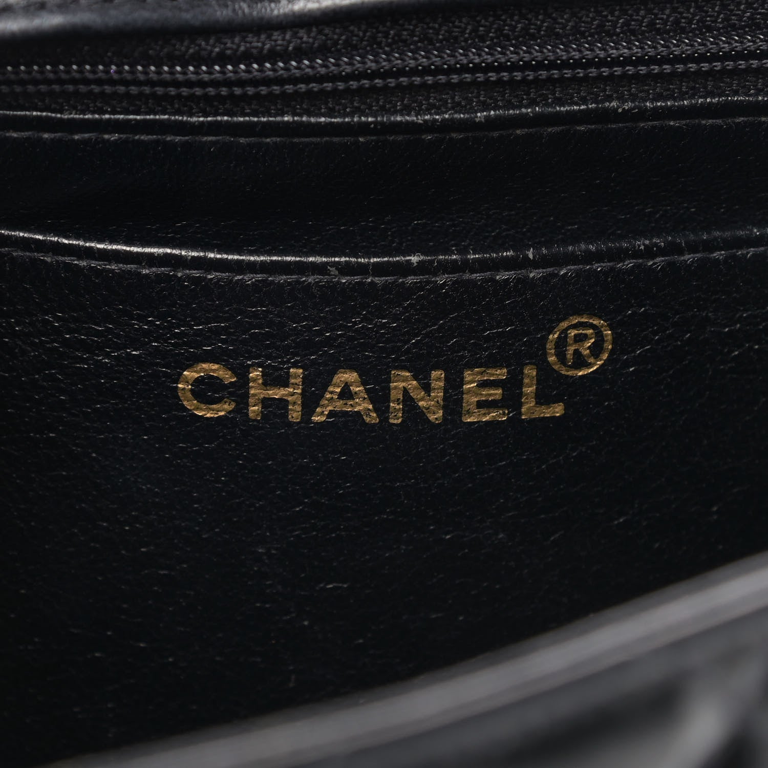 Chanel Patent Quilted XL Jumbo Single Flap Black 6 of 15