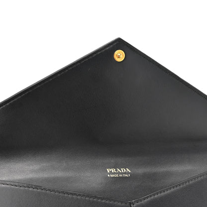 Prada Vitello Move Envelope Wallet Black 8 of 8