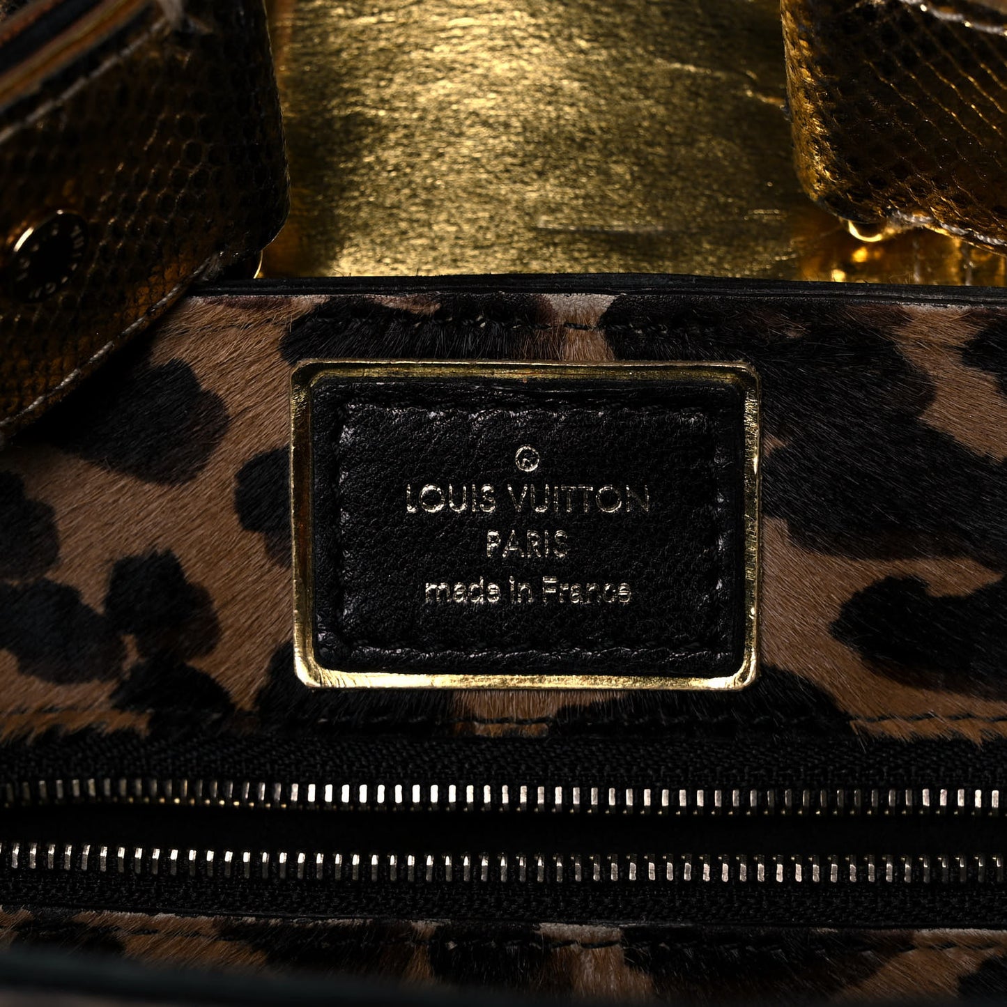 Monogram Leopard Polly