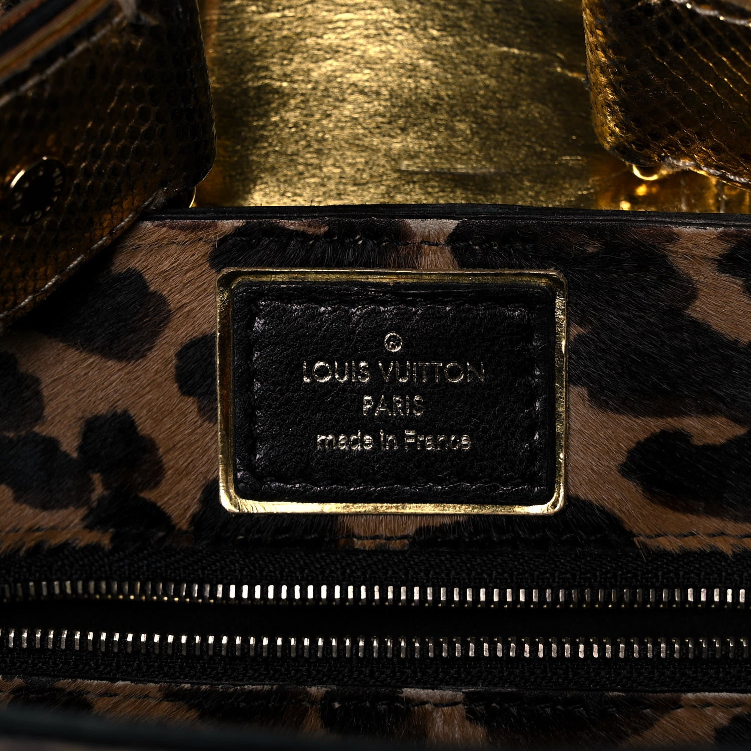 Louis Vuitton Monogram Leopard Polly 6 of 11