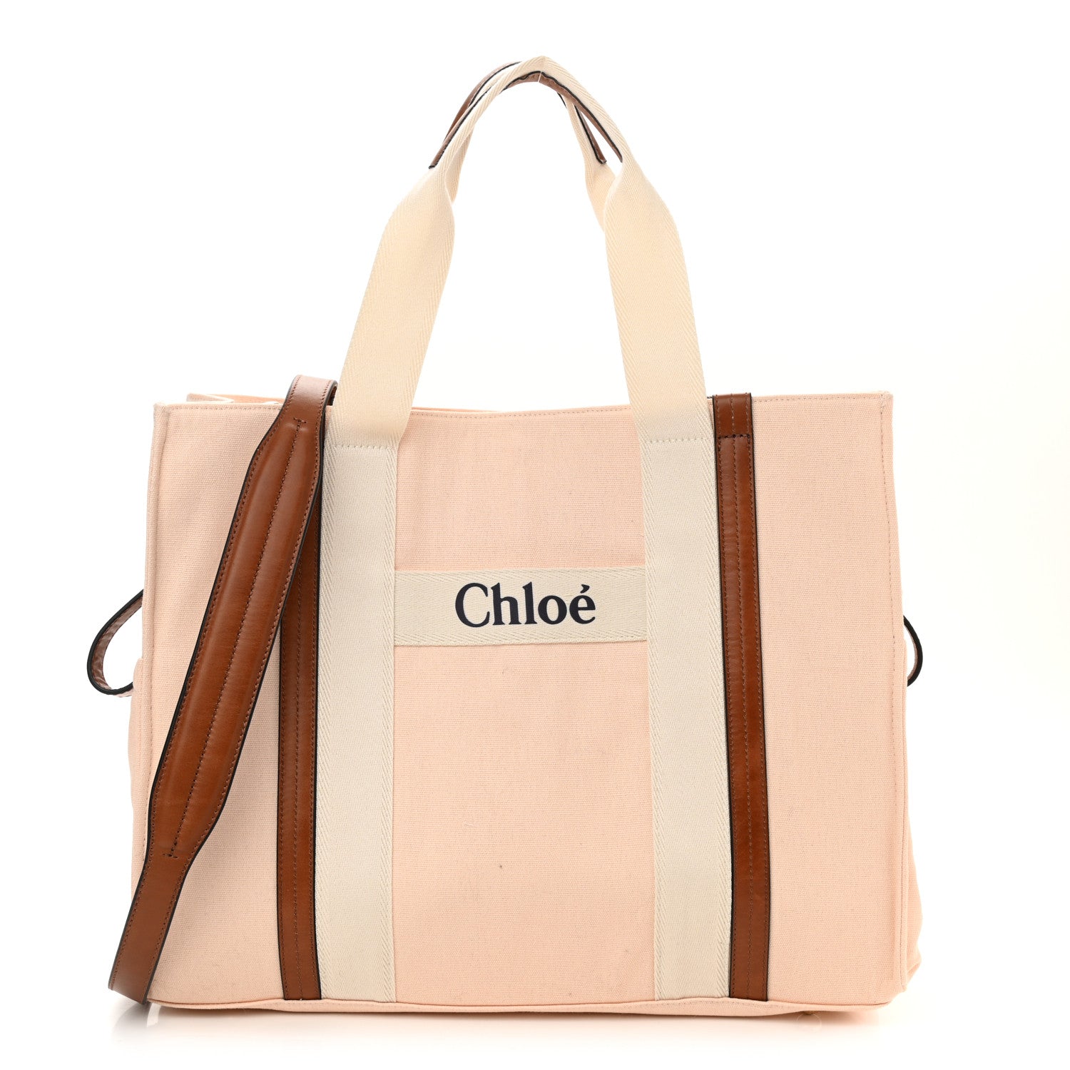 Chloe Cotton Calfskin Changing Bag Powder Pink 1 of 8
