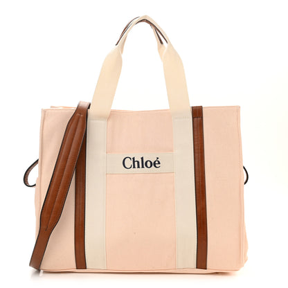 Chloe Cotton Calfskin Changing Bag Powder Pink 1 of 8