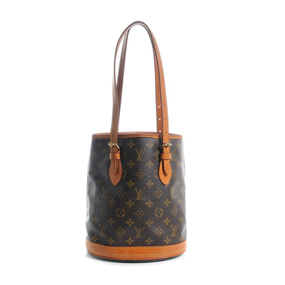 Louis Vuitton Monogram Petit Bucket 23 1 of 9