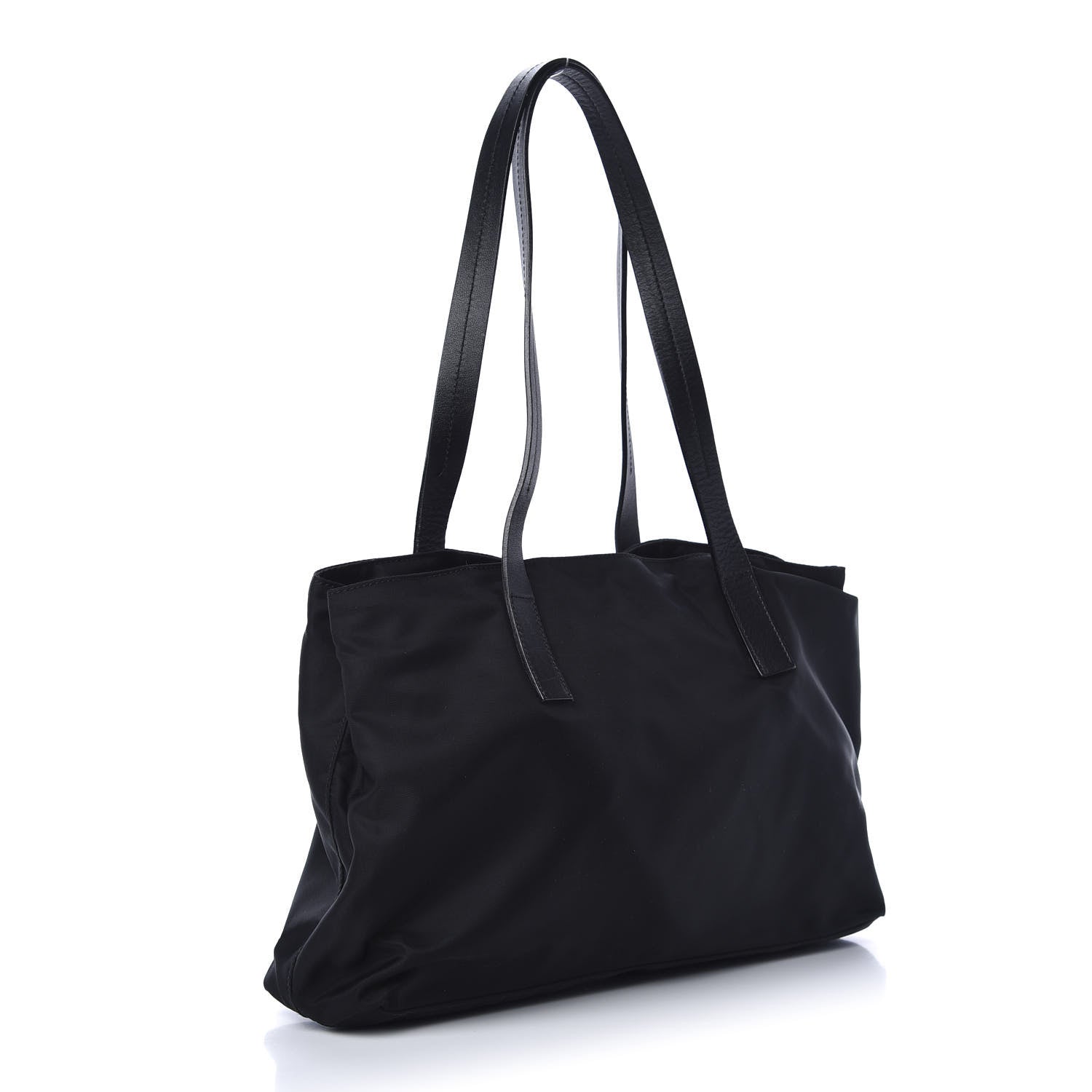 Prada Tessuto Nylon Tote Black 3 of 10