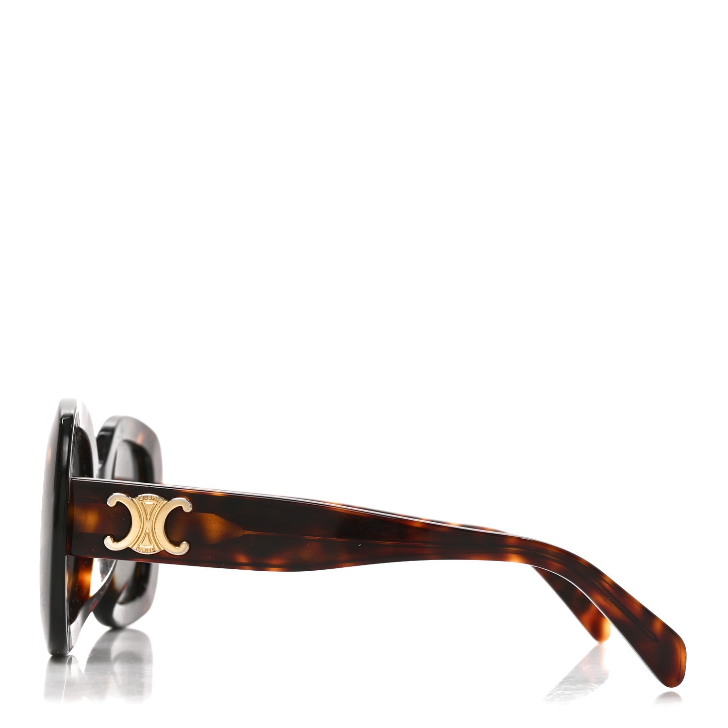 Celine Acetate Triomphe 01 Sunglasses CL40262U Tortoise 5 of 12
