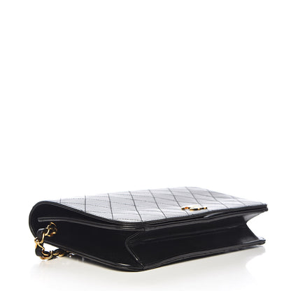Chanel Lambskin Quilted Small Single Flap Bag Black 4 of 14
