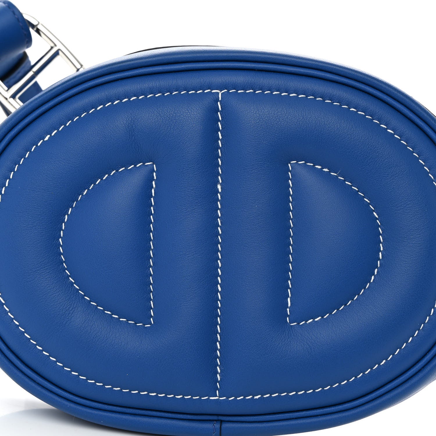 Hermes Swift Verso In-The-Loop Belt Bag Bleu Royal Lime 7 of 9