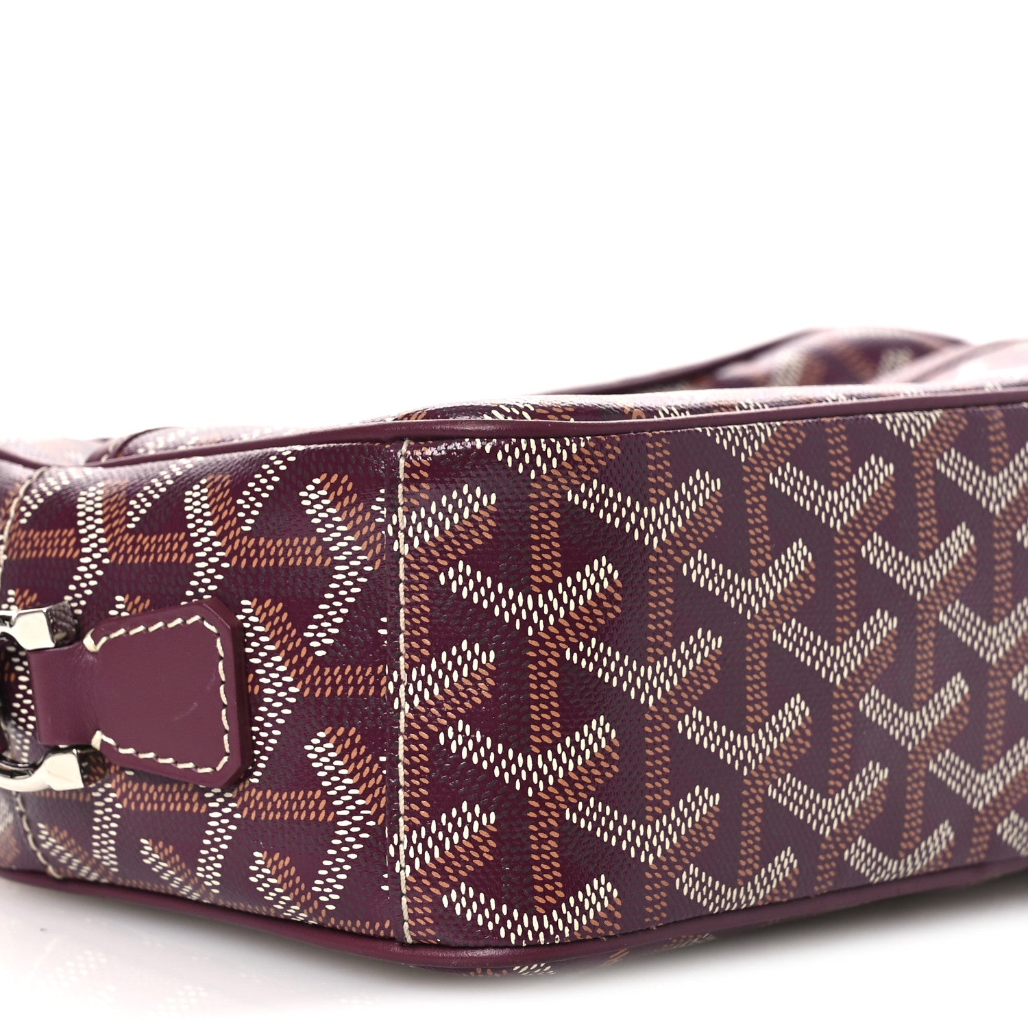Goyard Goyardine Sac Cap Vert Burgundy 8 of 11