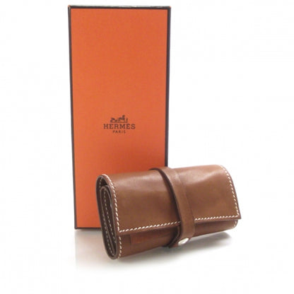 Hermes Manicure Set w Leather Travel Pouch 4 of 8