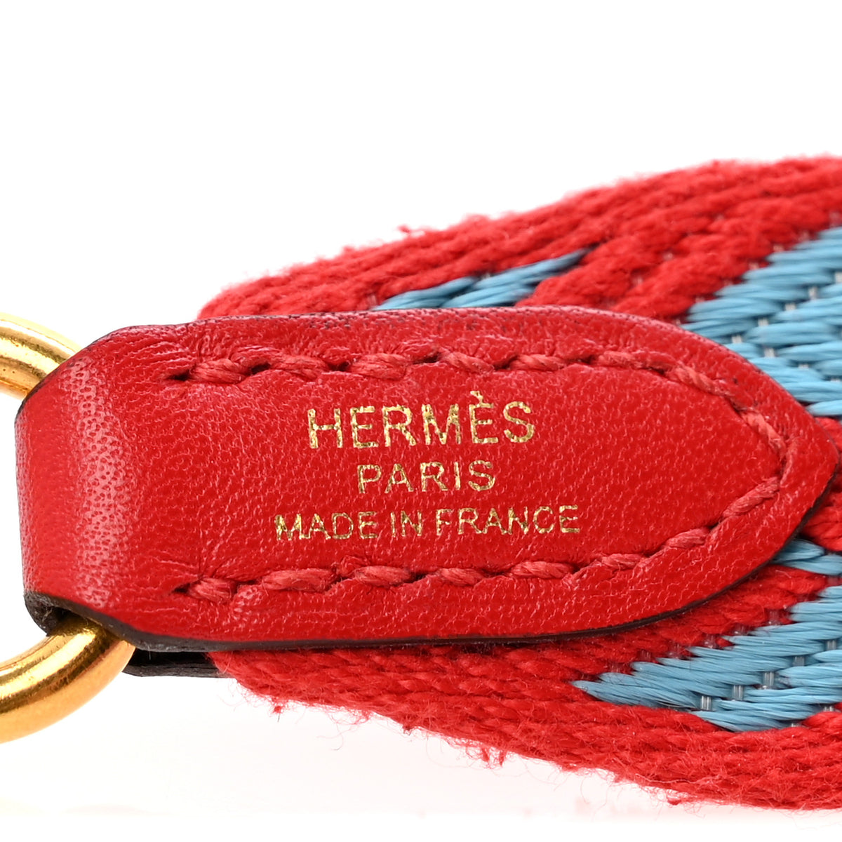 Toile Swift 25mm Sangle ZigZag Shoulder Strap Rouge de Coeur Bleu du Nord