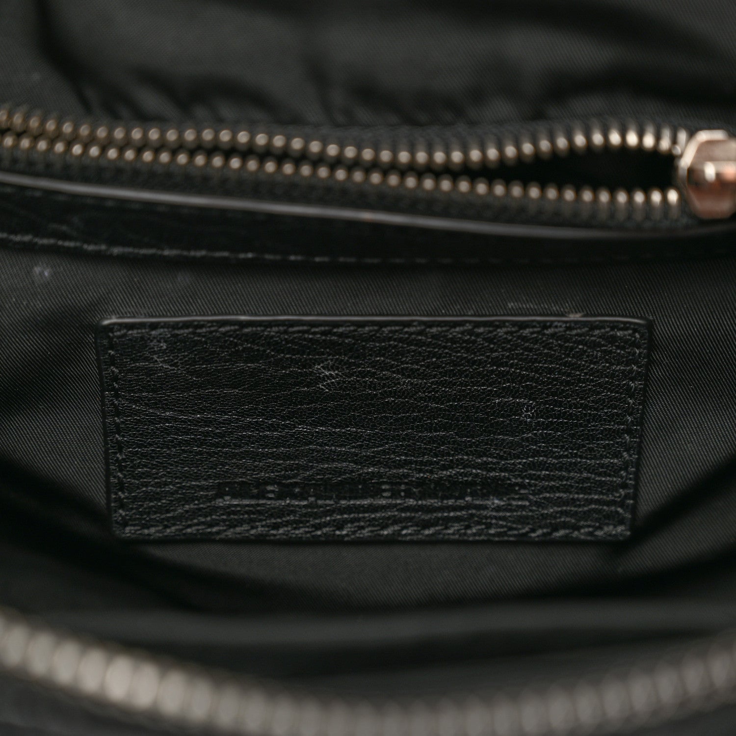 Alexander Wang Pebbled Lambskin Mini Rockie Black Rhodium Hardware 6 of 10