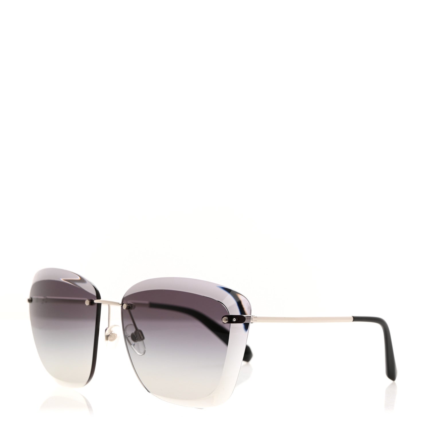 Chanel Butterfly Spring Sunglasses 4221 Dark Silver Grey 1 of 7