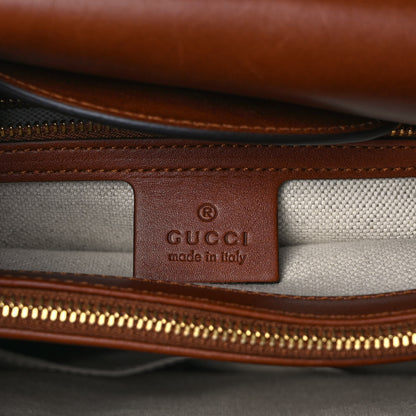 Gucci Charisma Calfskin Gucci Embossed Medium Diana Tote Bag Peanut Brown 6 of 9