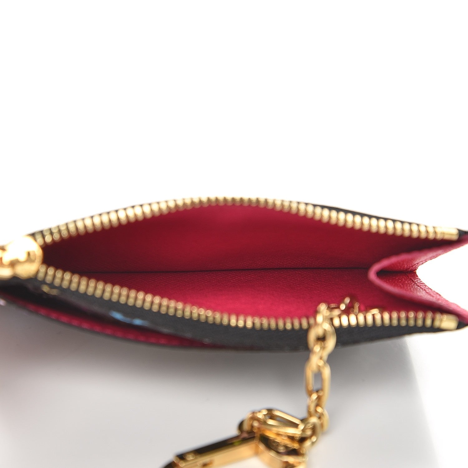 Louis Vuitton Monogram Multicolor Key Pouch Black Grenade 5 of 8