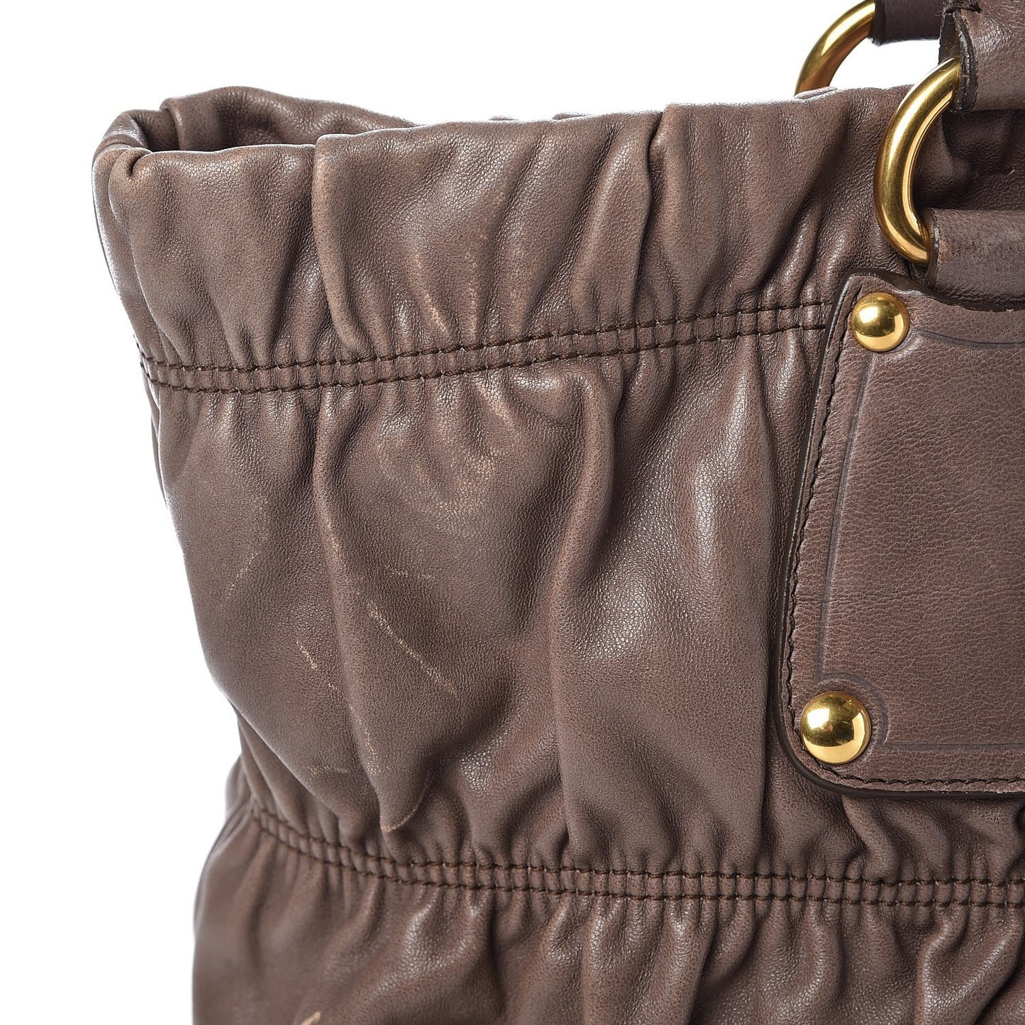 Nappa Gaufre Tote Bambu