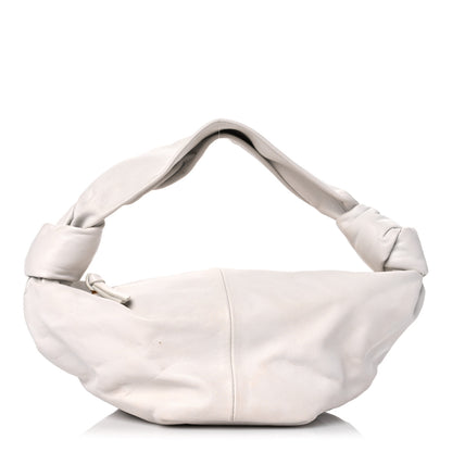 Bottega Veneta Calfskin Mini Double Knot Bag White 1 of 16