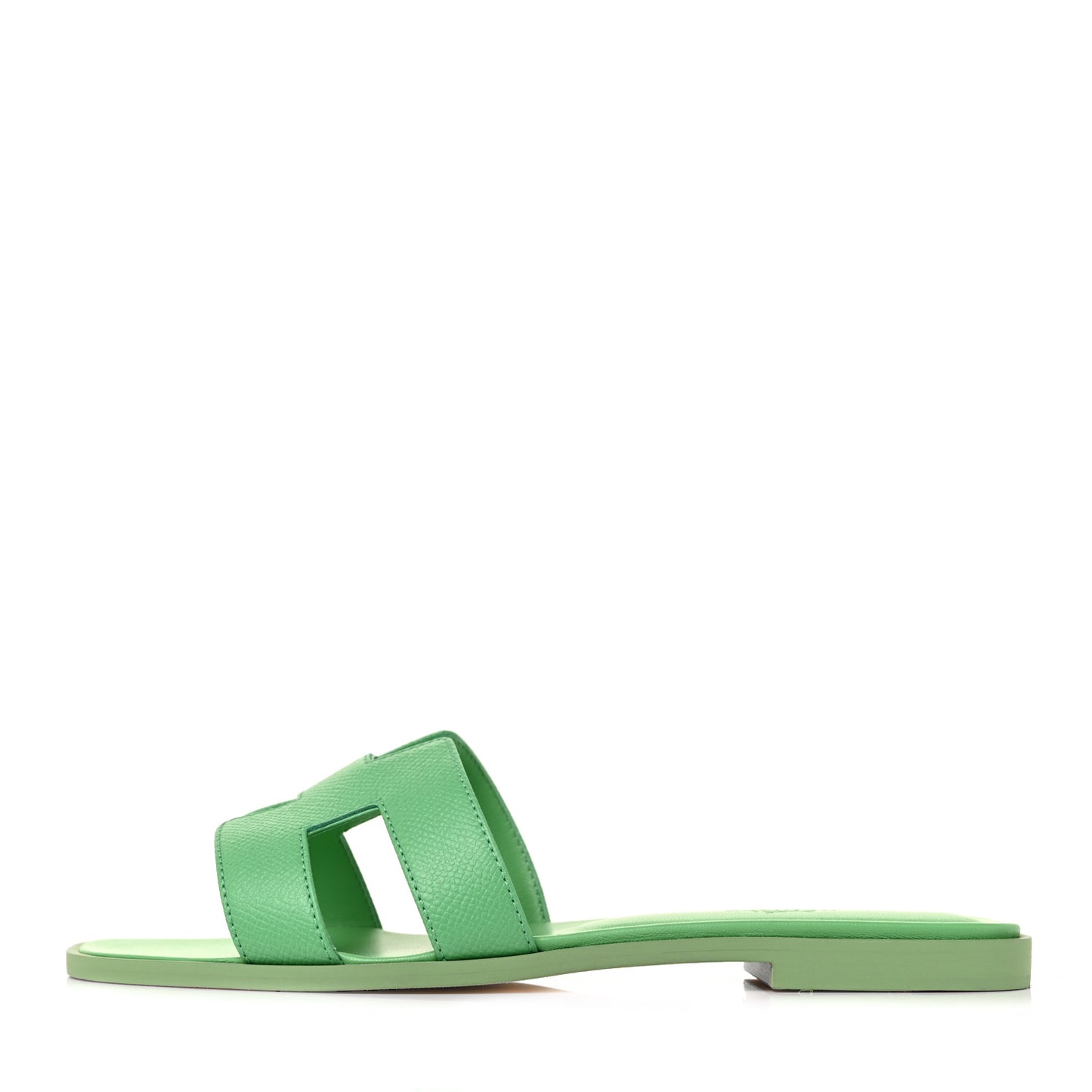 Epsom Oran Sandals 38.5 Vert Pomme