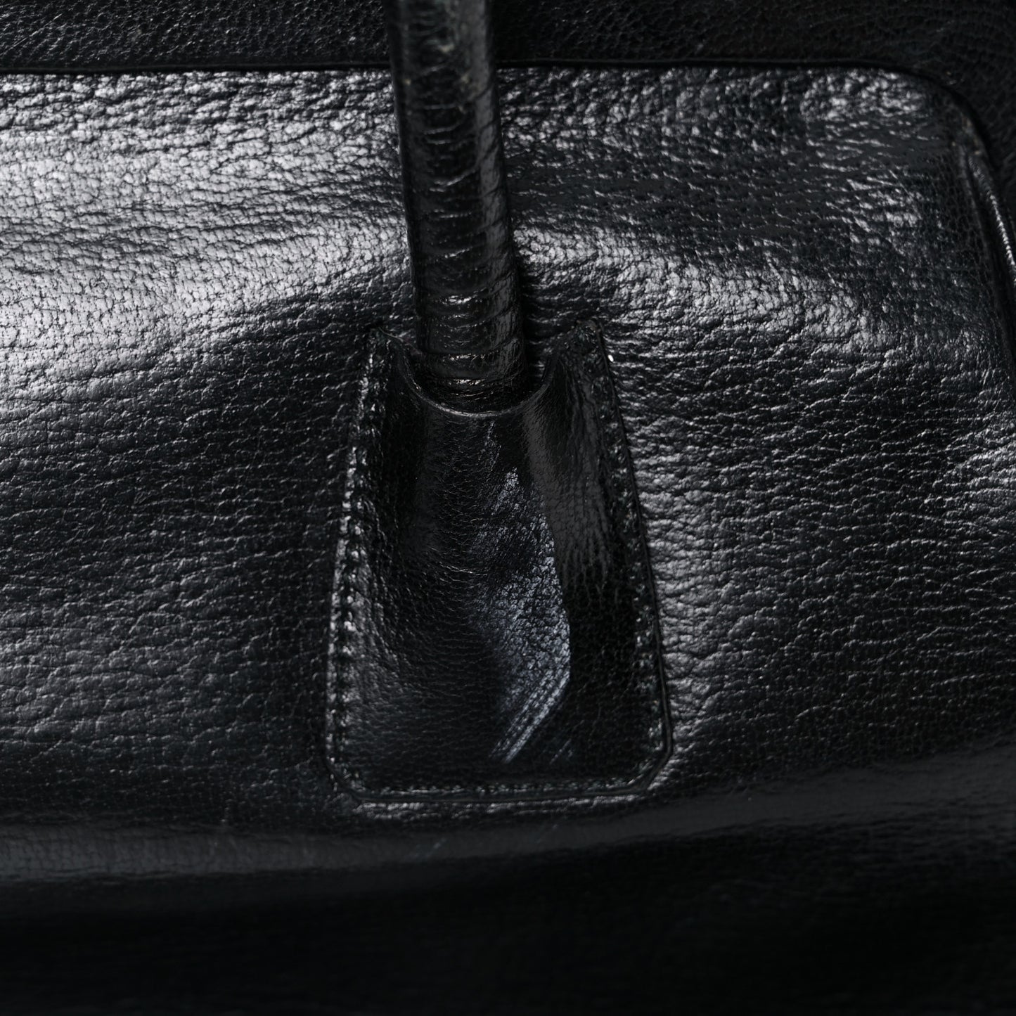 Goatskin Cerniera Doctor Bag Black