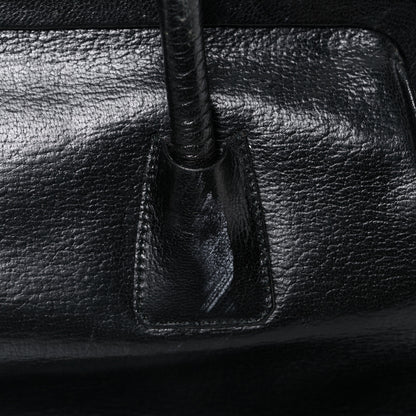 Prada Goatskin Cerniera Doctor Bag Black 35 of 42