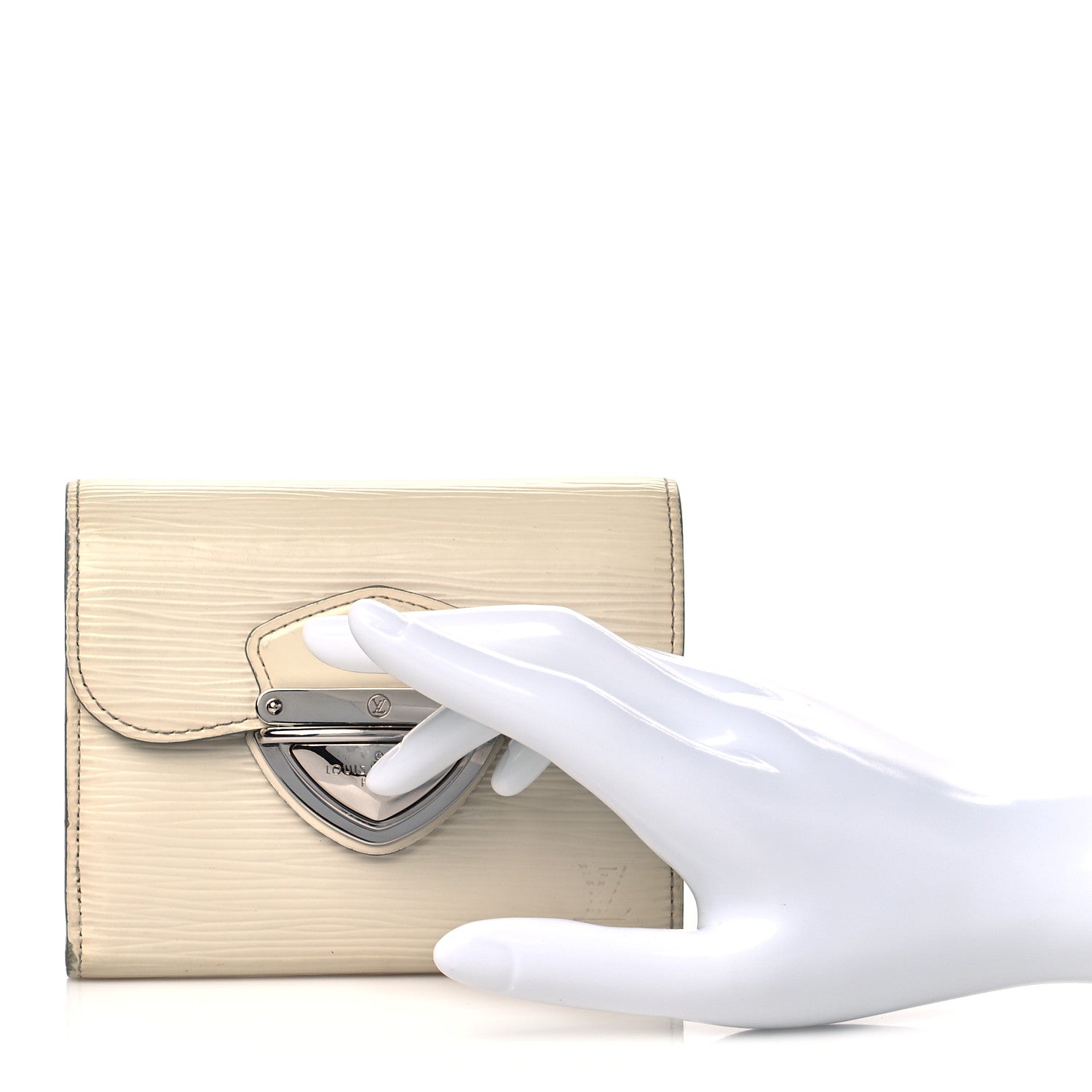 Louis Vuitton Epi Joey Wallet Ivory 2 of 11