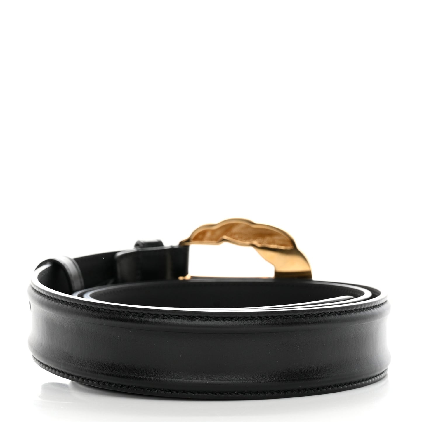 Ciny Calfskin Lux Torchon 35mm Belt 105 42 Black