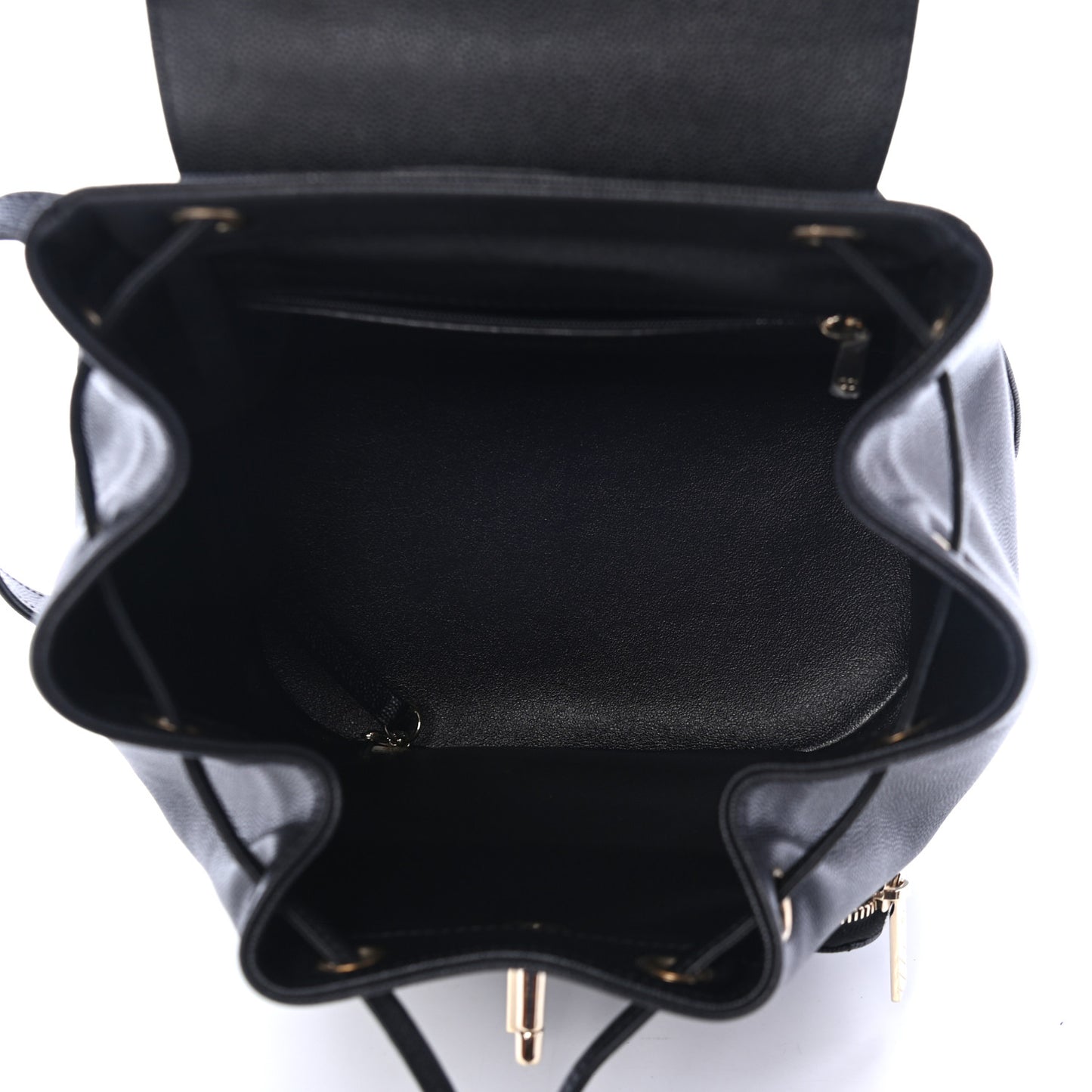 Caviar Quilted Business Affinity Backpack Black