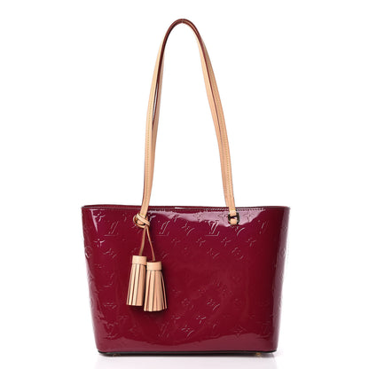 Louis Vuitton Vernis Long Beach PM Magenta 3 of 12