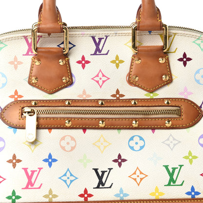 Louis Vuitton Monogram Multicolor Alma White 10 of 10