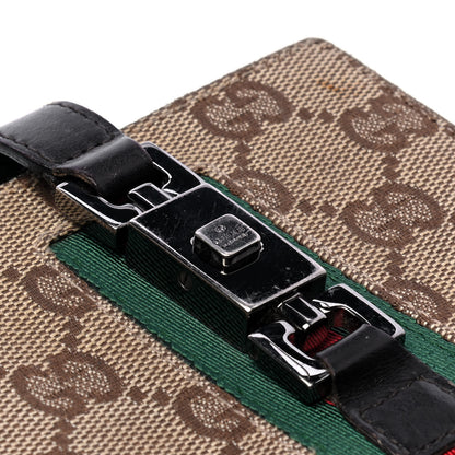 Gucci Monogram Web Jackie French Wallet Brown 5 of 6