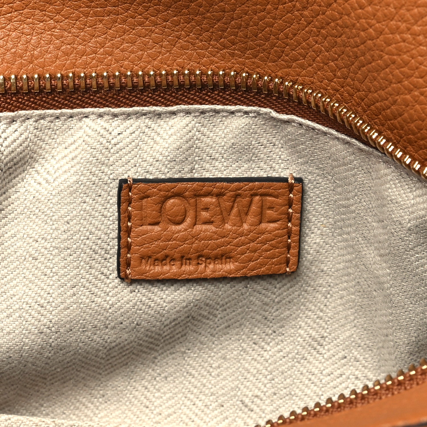 Loewe Calfskin Small Puzzle Bag Tan 6 of 9