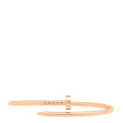 Cartier 18K Pink Gold Small Juste Un Clou Bracelet 15 1 of 5