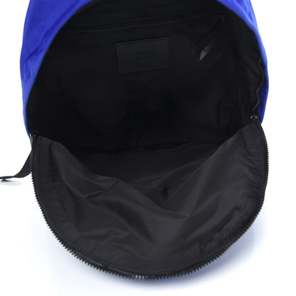 Versace Nylon 90's Vintage Logo Backpack Blue 4 of 7