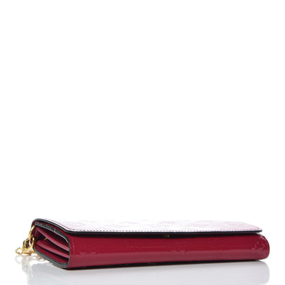 Louis Vuitton Vernis Chaine Wallet Rose Indien 4 of 10