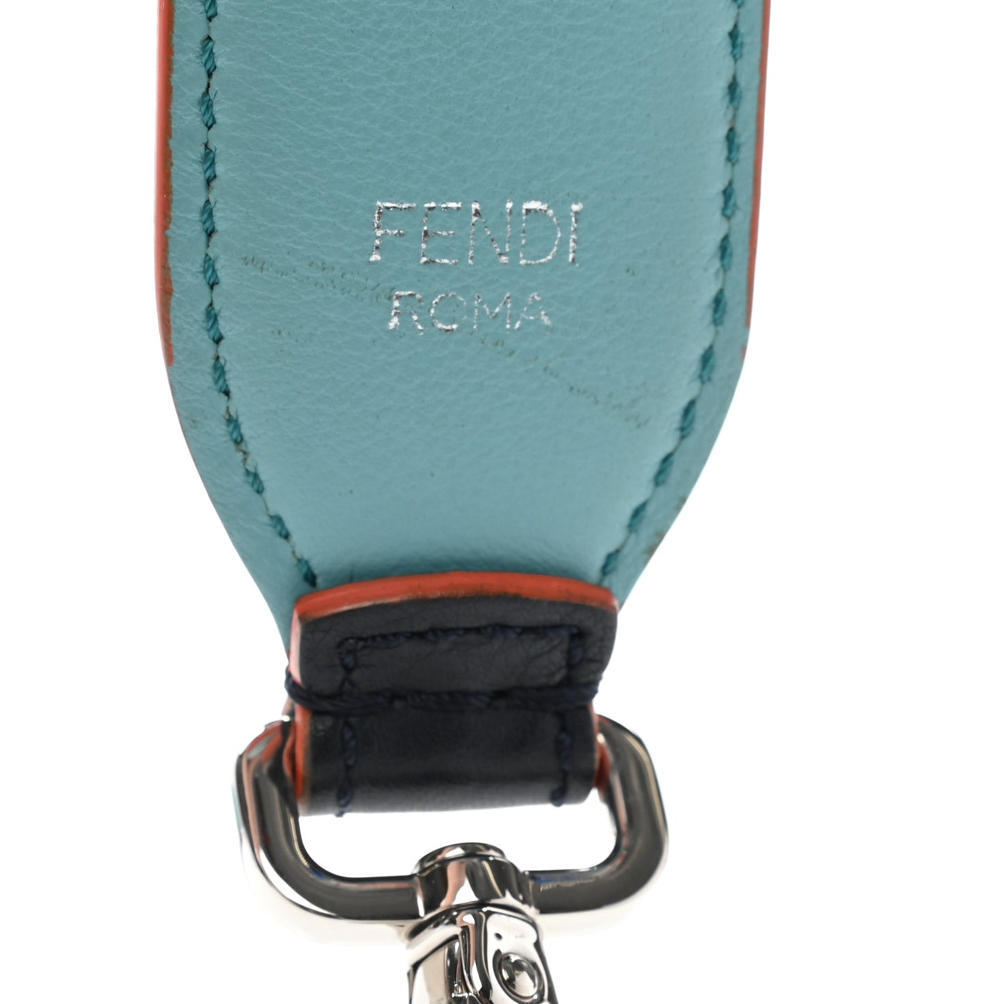 Calfskin Studded Strap You Navy Multicolor