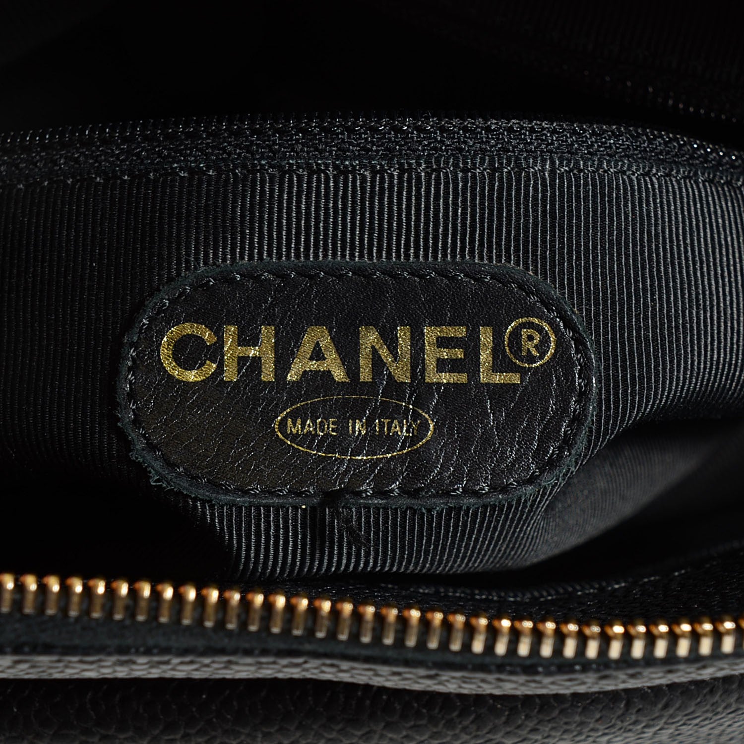 Chanel Caviar Flap Shoulder Bag Black 6 of 7