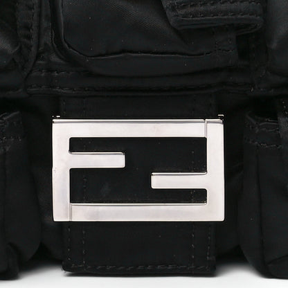 Fendi Econyl Cuoio Romano Multipocket Baguette Black 10 of 13