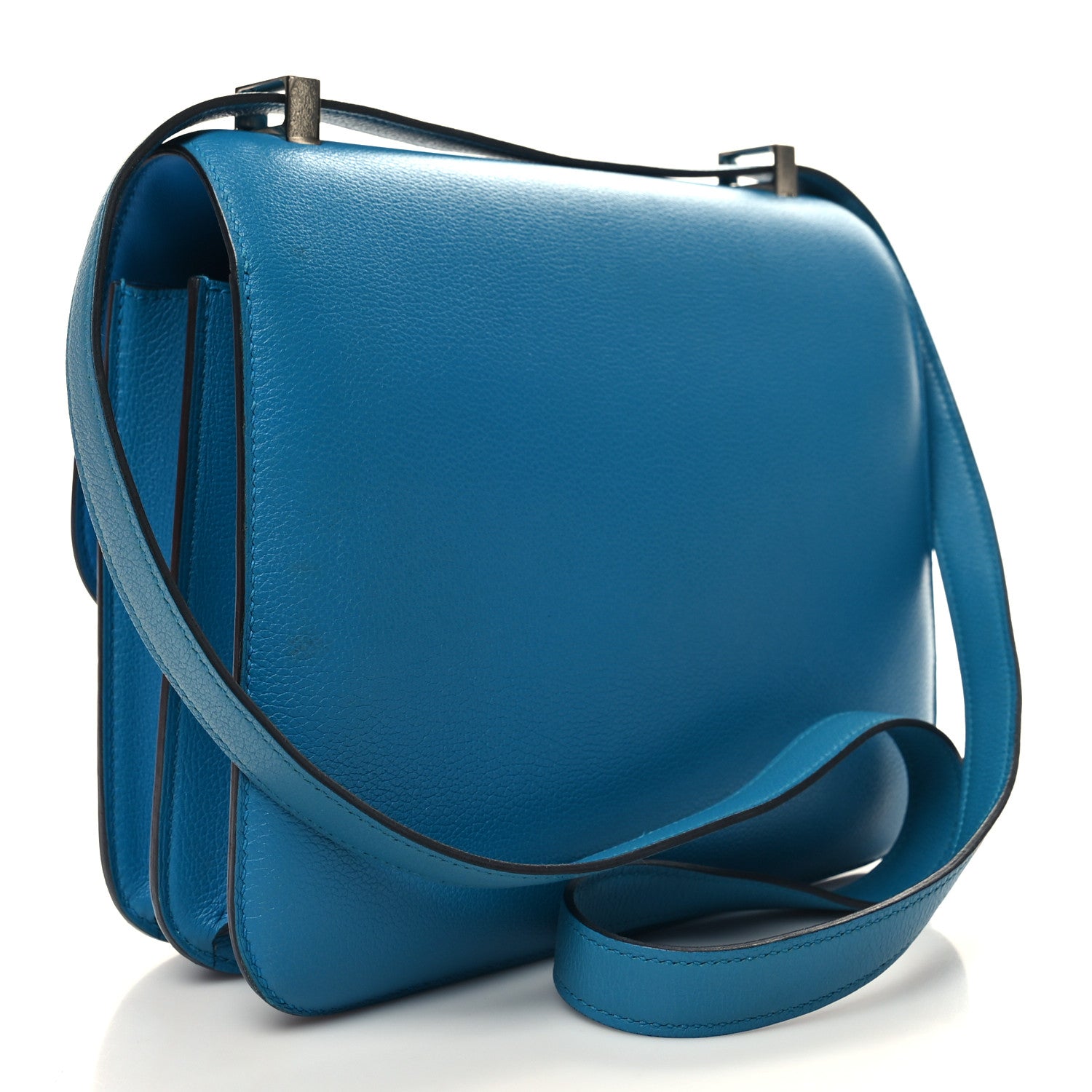 Hermes Evercolor Constance 24 Bleu Azteque 4 of 14