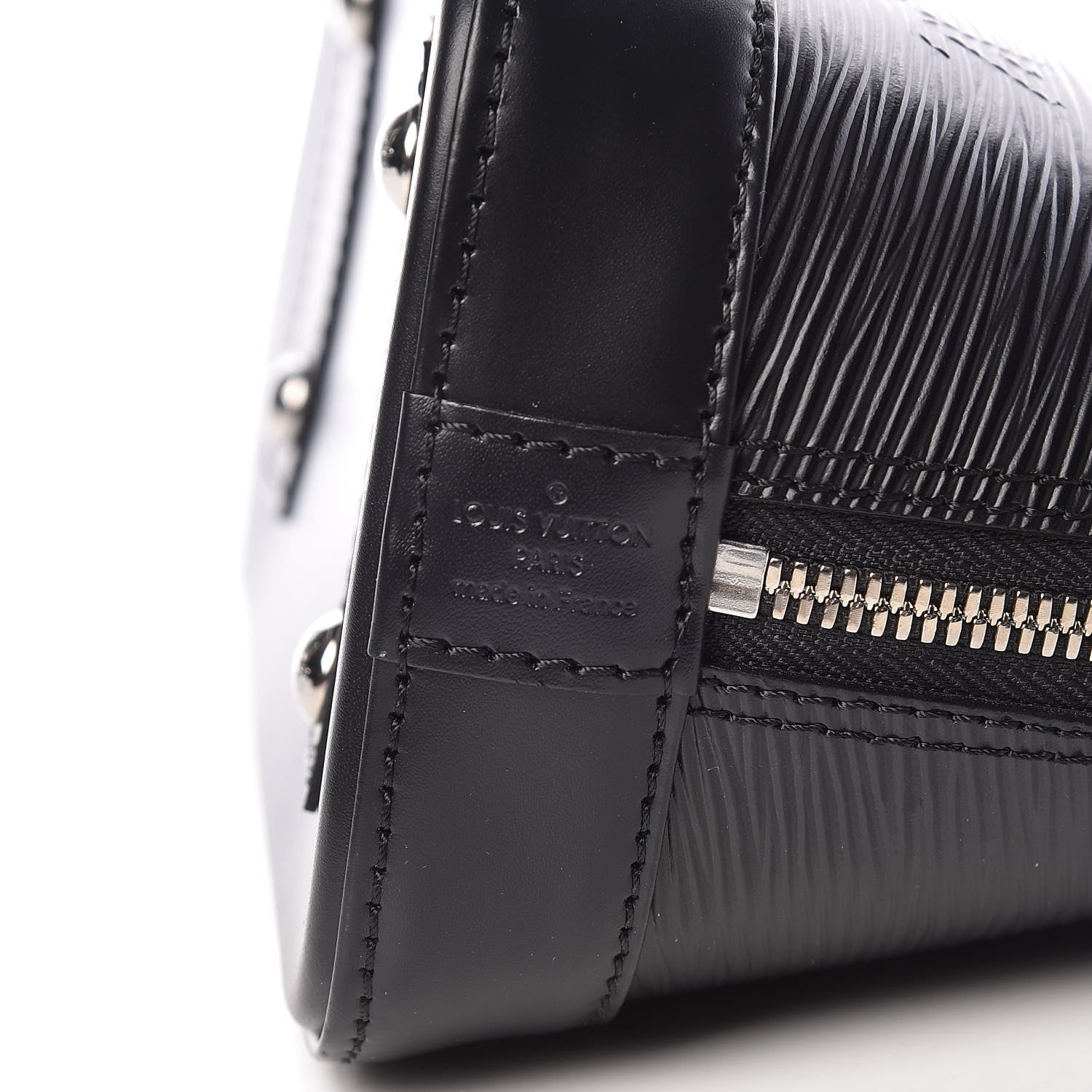 Louis Vuitton Epi Alma BB Black 6 of 9