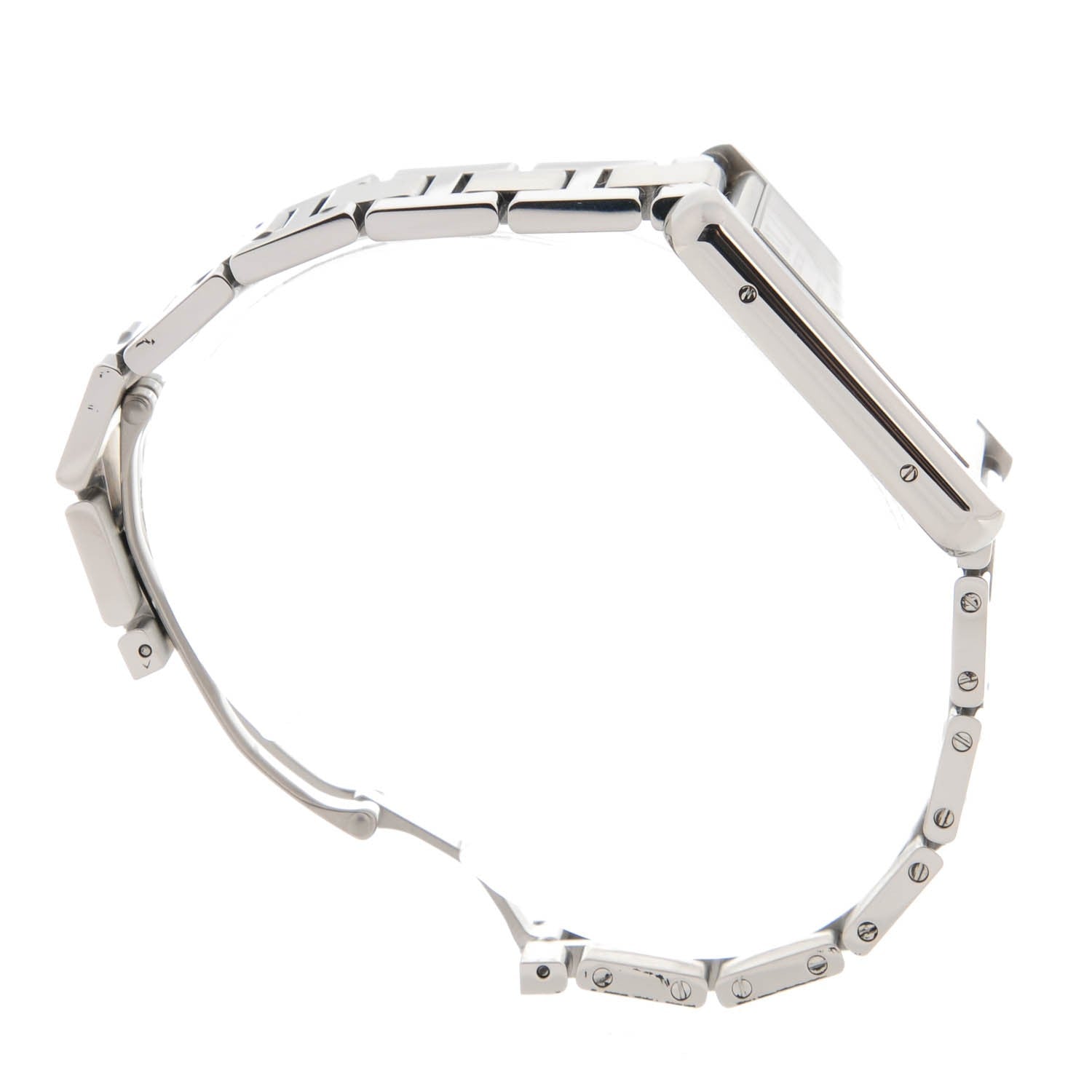 Cartier Stainless Steel 27mm Tank Solo Quartz Watch 5 of 7