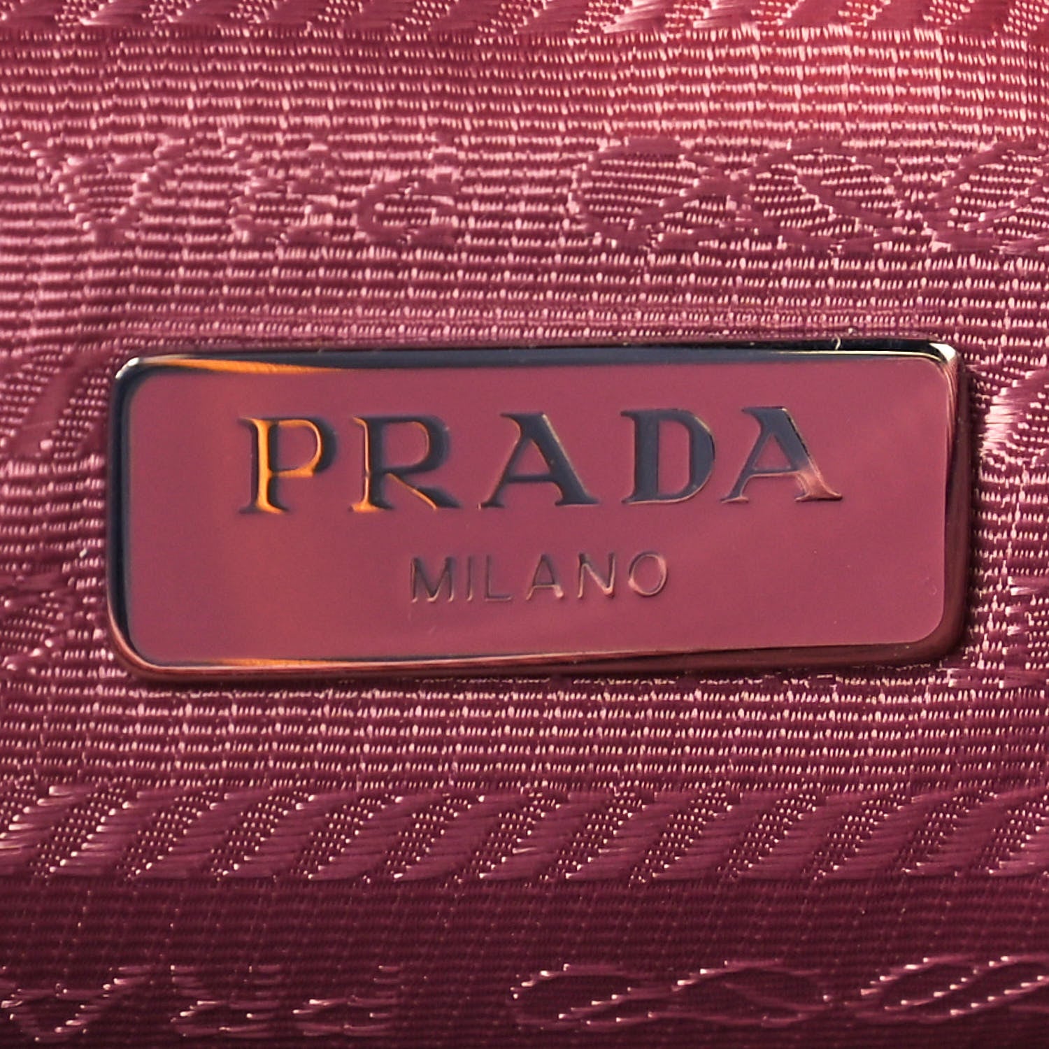 Prada Tessuto Nylon Saffiano Mini Re-Edition 2000 Bag Rosa 6 of 15