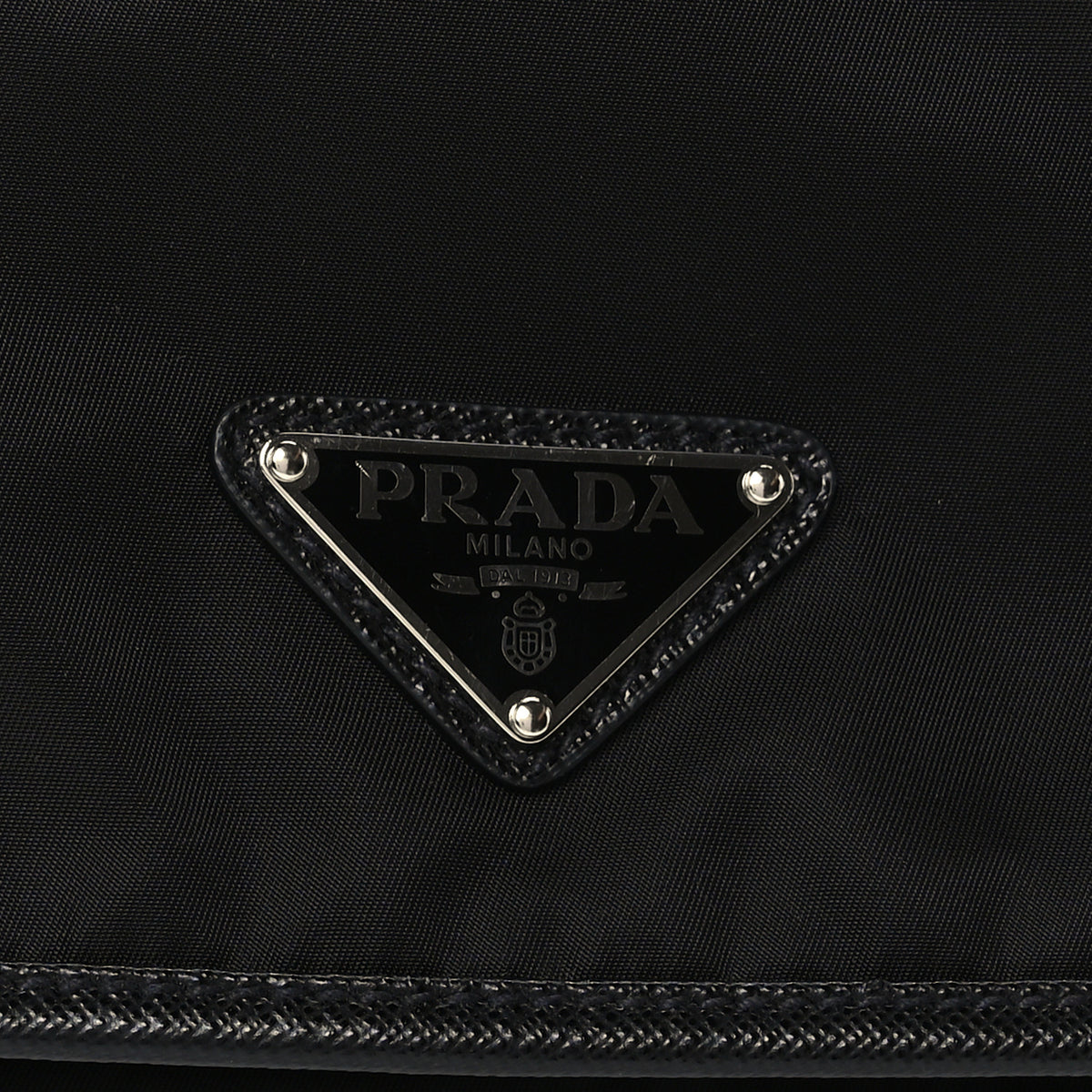 Prada Re-Nylon Saffiano Sea Beyond Messenger Shoulder Bag Black 7 of 9
