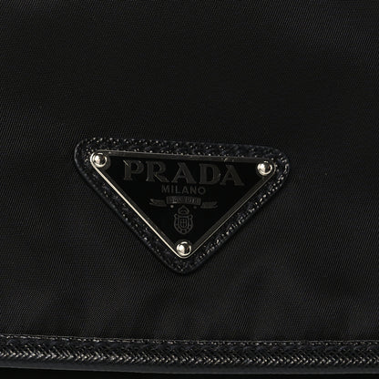 Prada Re-Nylon Saffiano Sea Beyond Messenger Shoulder Bag Black 7 of 9