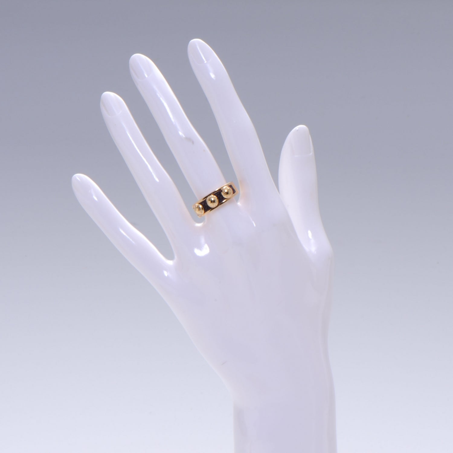 Louis Vuitton Stingray Leather Gimme A Clue Ring 7 Amarante 2 of 7