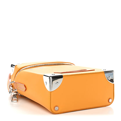 Louis Vuitton Calfskin N°7 Vertical Box Trunk Yellow 4 of 9