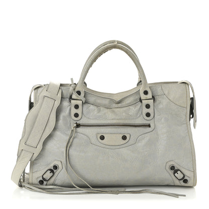 Balenciaga Agneau Classic Hardware City Gris Ciment 1 of 15
