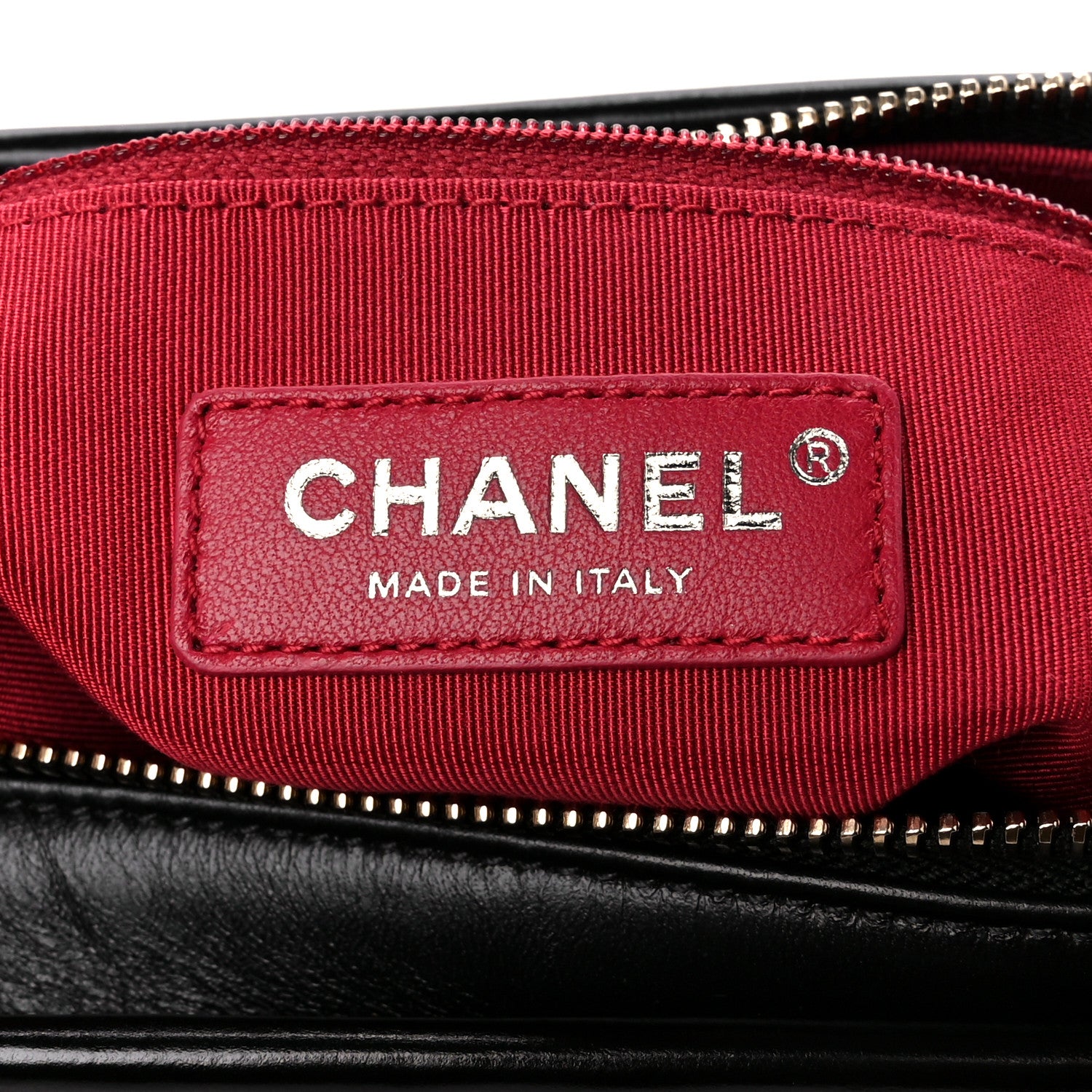 Chanel Aged Calfskin Quilted Small Gabrielle Hobo Black 8 of 12